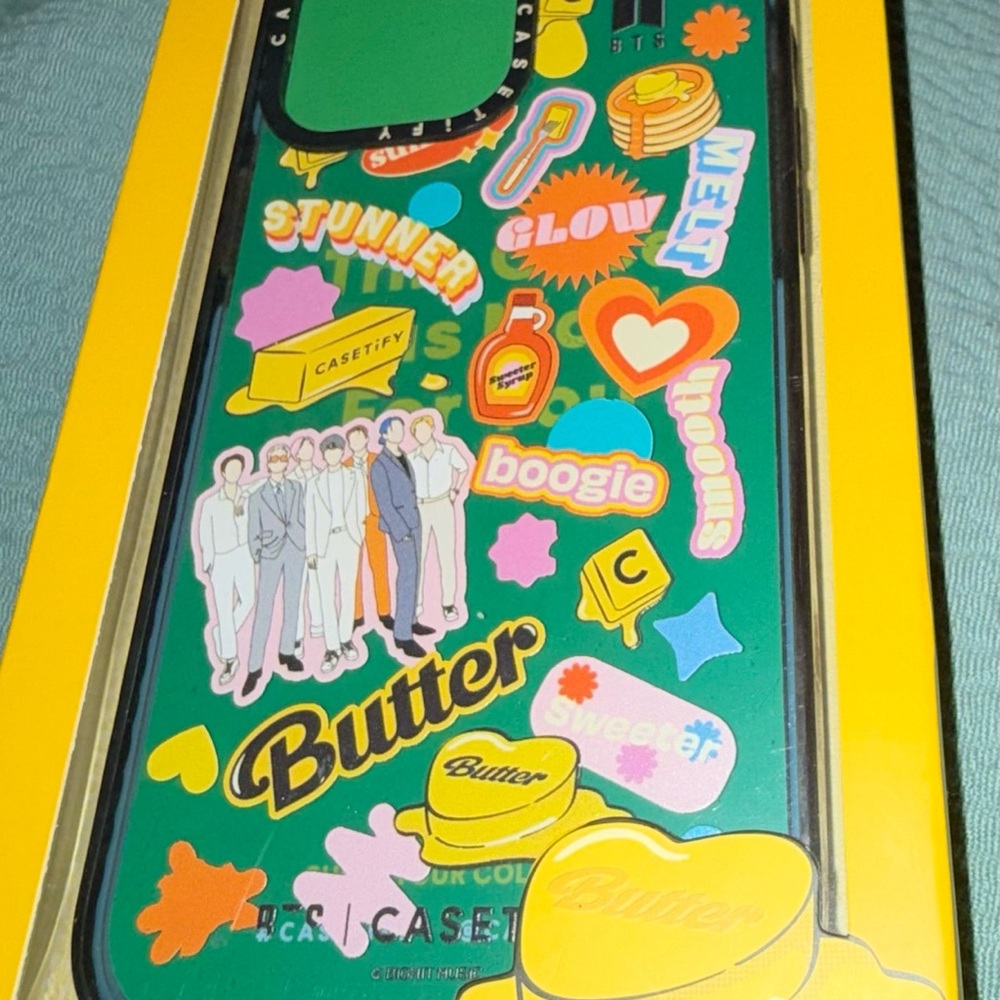 Casetify BTS Butter Sticker  Phone Case